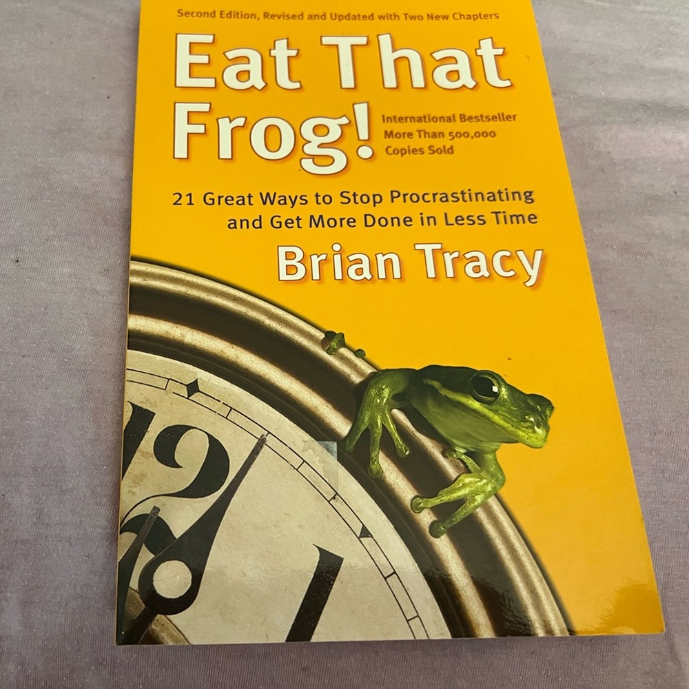 Eat that Frog paperback, lightly used.